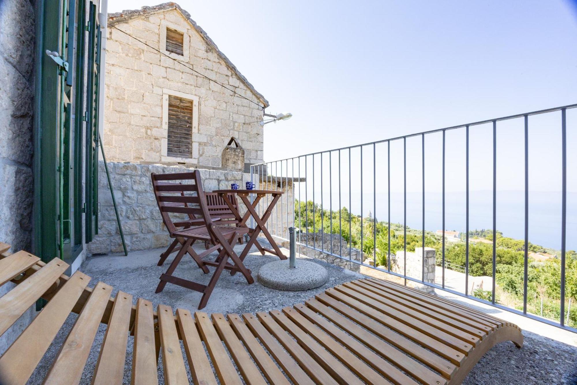 Stone House Kurtic Stara Podgora Villa Eksteriør bilde