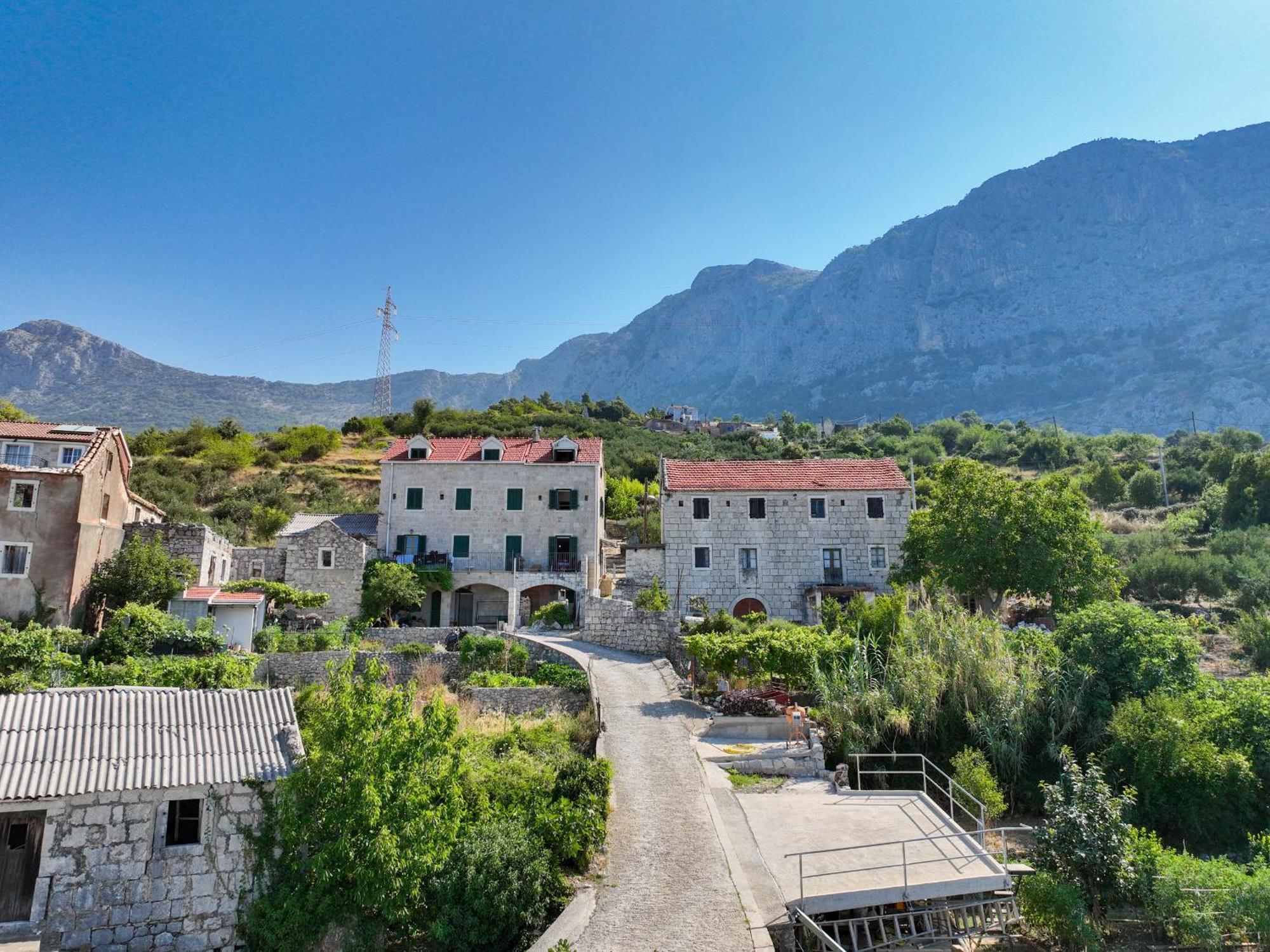 Stone House Kurtic Stara Podgora Villa Eksteriør bilde
