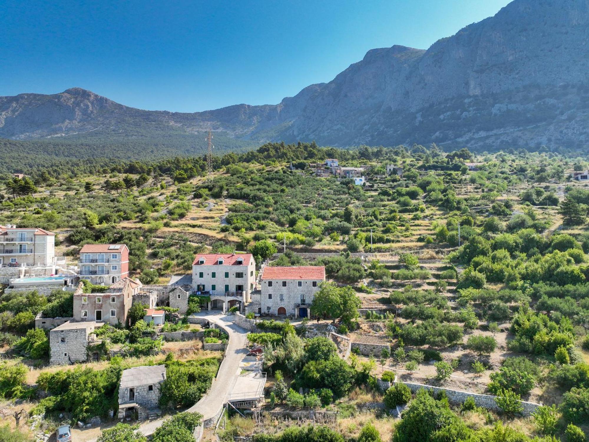 Stone House Kurtic Stara Podgora Villa Eksteriør bilde