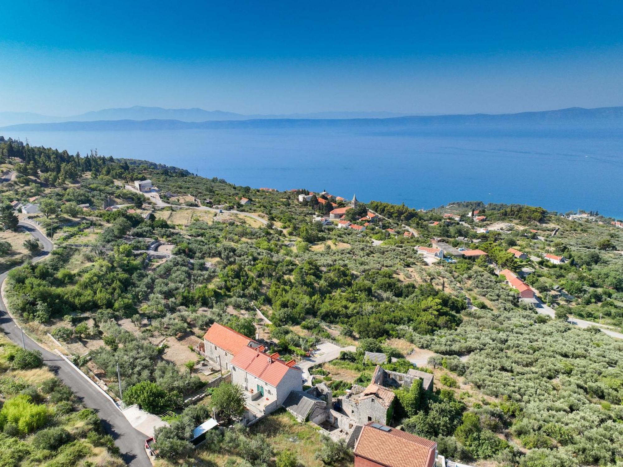 Stone House Kurtic Stara Podgora Villa Eksteriør bilde