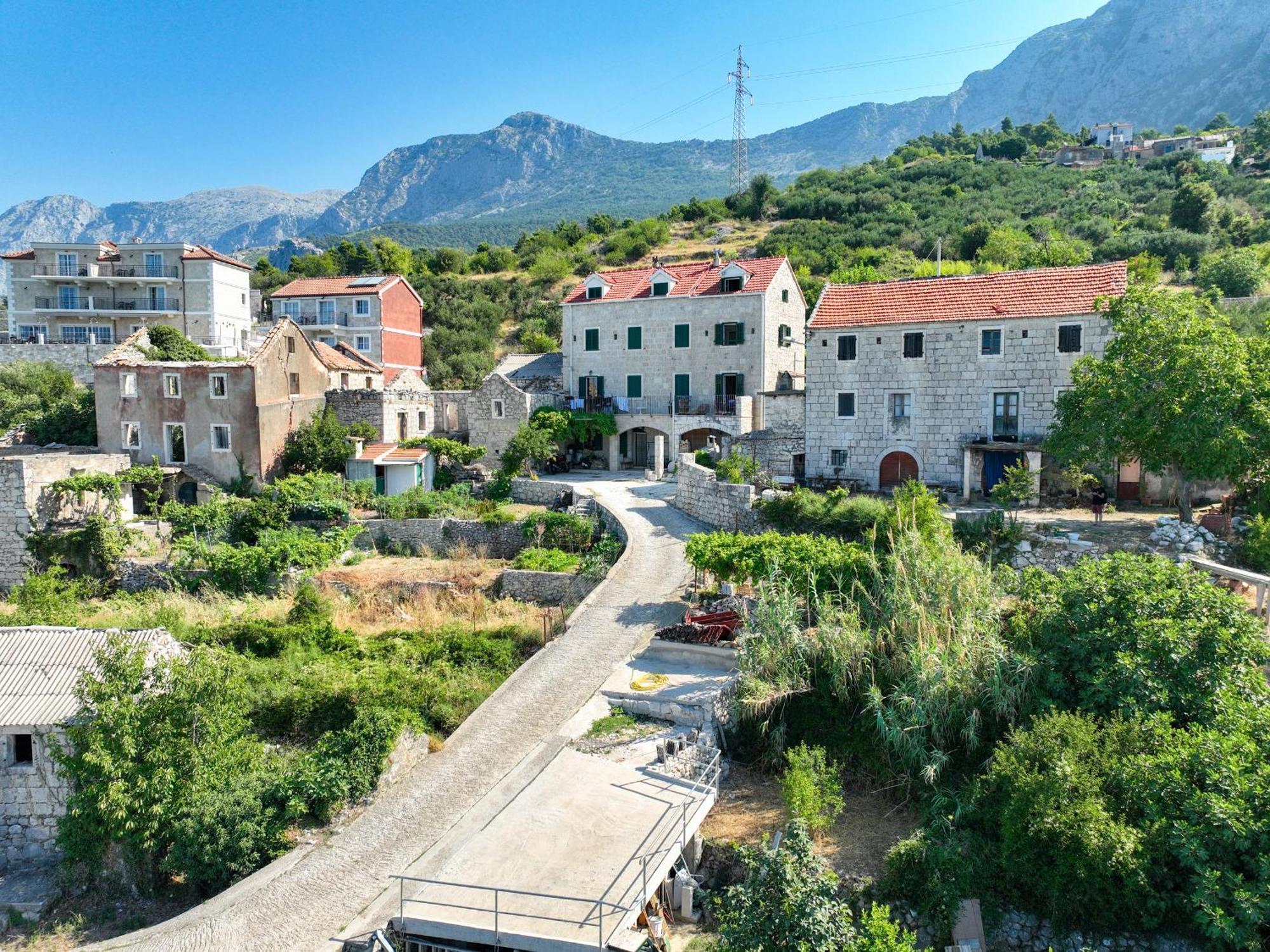 Stone House Kurtic Stara Podgora Villa Eksteriør bilde